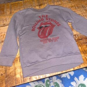 Boys Rolling Stones crewneck sweatshirt